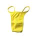  Jug одежда premium T-back желтый прозрачный точка Poe Gin g костюм bi Lupin ptcld01