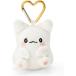  Sanrio SANRIO Mini эмблема держатель Hanamaru привидение 175323 брелок для ключа кольцо для ключей мягкая игрушка брелок для ключа 
