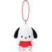  Sanrio SANRIO flocky эмблема держатель Pochacco 185159 цепочка для ключей брелок для ключа 