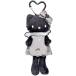  Hello Kitty Kitty Chan стиль выше эмблема Angel черный ANGEL BLACK KT55-08 Sanrio SANRIO брелок для ключа 