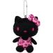  Kei Company Hello Kitty Kitty Chan леопардовая расцветка серии мяч цепь эмблема черный брелок для ключа KTH-BM-BK Sanrio SANRIO