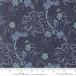 moda fabrics(moda* ткань s)William Morris William Maurice si- подбородок g ткань <Seaweed Florals>(si- we do* цветочный z) темно-синий 
