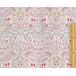 moda fabrics(moda* ткань s)William Morris William Maurice si- подбородок g ткань <Blackthorn 1892>( черный цветный )FROSTWHITE/TEARROSE 33491-63