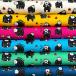 o... Gorilla рисунок oks ткань неотбеленная ткань / желтый / розовый / голубой / зеленый / темно-синий ( входить . входить . посещение детского сада посещение школы животное pa комплект животное ручная работа )AP65901H-2