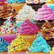 USA хлопок Cupcakes( капкейк ) конфеты si- подбородок g ткань Timeless Treasures( время rest отдых )CD3781-MULTI