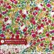  Hello Kitty × Liberty ткань s местного производства tana заем ткань <Strawberry Field>( клубника * поле )[ светло-зеленый ]DC27771-11B