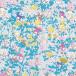  My Melody × Liberty ткань sLIBERTY Liberty принт местного производства tana заем ткань <Melody*s Party>( мелодия -z* вечеринка )[ голубой ]DC30716-J20D