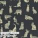 LIBERTY FABRICS Liberty принт местного производства tana заем ткань <Meow>(myaou)[ древесный уголь чёрный × бежевый ..]DC32576-D{2023AW LIBERTY ANIMALS}