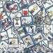 PEANUTS(TM) Snoopy × Liberty ткань s местного производства tana заем ткань <Stamp Collection>( штамп * коллекция )[ голубой / белый земля ]DC33935-J24A