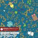 The Miffy Picture Book Collection by Liberty Miffy × Liberty принт местного производства tana заем ткань <Counting>( county ng)[ голубой зеленый ]DC35977-26FT