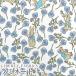  Peter Rabbit (TM)× Liberty ткань s местного производства матирующий ламинирование <Ros Rabbit>( Roth * кролик )[ голубой ]MATLAMI-DC32844-J23B