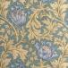 V&amp;A William Morris William Maurice si- подбородок g ткань <Anemone>( ветреница корончатая )[ зеленый ]VA10002S-D