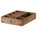 DULTON ����ȥ� ����ƥ������� ���åǥ� �������ʥ����� �ܥå��� WOODEN ORGANIZER BOX CH14-H501NT