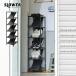  обувь подставка compact s low wa-SLOWER COMPACT SHOE TOWER Lodge BLACK вход место хранения обувь подставка почтовый заказ интерьер место хранения тонкий щель место хранения SLW369