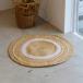  jute * Circle коврик диаметр 60cm коврик круглый круглый ko отдушина сад COVENT GARDEN интерьер магазин дисплей * магазин салон орнамент модный ON-05