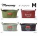 mercury Mercury парусина овальный ведро M коралл хаки серый черный место хранения box корзина корзина jute лен место хранения box 