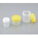  образец контейнер 60mL крышка желтый 1 коробка (100 штук входит )[ возвращенние товара не возможно ]