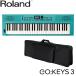 Roland GO KEYS 3 бирюзовый TQ + ключ чехол для доски комплект Roland 