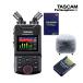 TASCAM Portacapture X6 ( Wind экран +Bluetooth адаптор AK-BT1+ защитная плёнка комплект )
