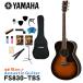 YAMAHA акустическая гитара начинающий 15 позиций комплект FS830 TBS Yamaha 