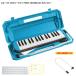3 год с гарантией : предварительный .. комплект KC мелодика P3001 neon голубой мелодия - фортепьяно P3001-32K NEONBLUEkyo-litsu