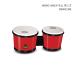 ninoABS барабан Bongo красный красный NINO19R Suzuki музыкальные инструменты MEINL мой фланель NINO для детей ударный инструмент ударные инструменты интеллектуальное развитие музыкальные инструменты музыка . индустрия школа обучающий материал 