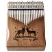 Color: темно-коричневый PERDIN айва китайская ba начинающий комплект 21 ключ тюнинг завершено японский язык музыкальное сопровождение имеется введение документы с футляром печать есть музыкальные инструменты kalimba начинающий ma ho gani
