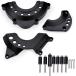 Size:Z900RS/cafe_Color: черный LEDISHUN крышка двигателя двигатель ползун защита двигателя . соответствовать Kawasaki Z900 Z900RS Z900RSCAFE все модельные года (Z900RS/ca