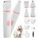 Color: розовый Paerduo собака для машинка для стрижки многофункциональный 4in1 для домашних животных 2 -ступенчатый скорость регулировка кошка машинка для стрижки низкий шум подошва коготь уголок обратная сторона лицо вокруг .. все тело cut возможность USB заряжающийся для домашних животных g