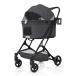 Color: черный _Size:R4 BEBEROAD PETS R4 R5 домашнее животное Cart собака для коляска разъемная модель домашнее животное Cart кошка Buggy складной домашнее животное Cart собака Cart маленький размер собака средний собака кошка 