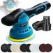 YUUYOU �|���b�V���[ �� 8�i�K�ϑ� �a���|���b�V���[�o�t�t�� 125mm 1.5Ah�o�b�e����2���� 12V �d���|���b�V���[ �R�[�h���X 5500RPM ���� �[�d�� �����@ �_�u