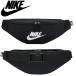 NIKE body bag men's lady's worn te-ji shoulder bag hip pack 3L black black 