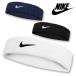 NIKE Nike sushu Classic головная повязка BN1000 лента для волос мужской женский белый черный темно-синий белый чёрный темно-синий спорт пот прекращение 