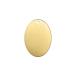  premium plain plate * ellipse oval hole equipped brass Brass craft parts *ImpressArt