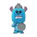 ファンコポップ！ Disney：Monsters Inc 20th-Sulley + Lid  Exclusive（Flocked） 平行輸入