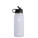 Hydro Flask hydro flas quarter bottle wide . straw attaching cover 2.0 plural size . color 32 oz 946 ml flat line import 