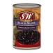 S&amp;W black beans 4 number can 425g kidney bean 