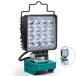 �}�L�^ 18V ���C�g �[�d�� ���[�N���C�g LED �t���b�h���C�g �R�[�h���X��Ɠ� ������ 48W 3000LM IP65�h�� ��񂰕t USB Type-C�[�d ��N�ۏ�(�o�b�e���[�ʔ�)