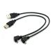 cablecc USB 2.0  - ޥUSB å&󥢥󥰥90٥֥ 30cm å֥å 2