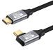USB Type C �P�[�u�� L�� 100W PD�}���[�d USB 3.2 10Gbps �����f�[�^�]�� 4K/60Hz�f���o�� �^�C�vC �P