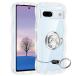 Google Pixel 8A �P�[�X�N���A �E�F�[�u �����O�t�� �O�[�O�� �s�N�Z��8A TPU�g��̃o���p�[ ���� �X�}�z�P�[�X ���킢��