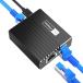  переключение ступица LAN ступица 1 ввод 2 мощность LAN дистрибьютор RJ45 Hub высокая скорость 1000Mbps 3 порт расширение 2 шт. одновременно использование 