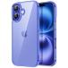 JETech iPhone 16 Plus 6.7 дюймовый для кейс пожелтение нет ударная абсорбция наружная деталь бампера царапина присоединение предотвращение прозрачный задний ( Ultra ma