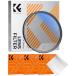 K&amp;F CONCEPT 52mm PL фильтр поляризованный свет фильтр Contrast отражающий регулировка для незначительный рамка-оправа 