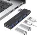 MOGOOD USB ступица 3.0 4-in-1 USBsplita ддя ноутбука высокая скорость данные пересылка MacBook/PC/Mac/Surface