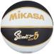 mikasa(MIKASA) баскетбол 5 номер резина черный / белый / Gold BB502D-BKWGL-EC рекомендация внутри давление 0.490-0.630(