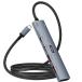 ICZI USB C�n�u 10Gbps 4�|�[�g�g��2A2C USB C to USB 3.2 �n�u 120CM�ґg�P�[�u�� 2*USB-C+2