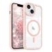 LCHULLE �p�� iPhone 13/14 �P�[�X MagSafe�Ή� ���� �L���L�� ���C���X�g�[�� ���킢�� �؍� �N���A �ϏՌ�(�s��