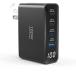 TOPADRE 100W быстрое зарядное устройство PD зарядное устройство Type-c Macbook зарядное устройство складной /LED дисплей установка /GaNIII.