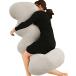 MAGIC ELEPHANT Dakimakura ..... длинный подушка . type k громкий подушка 135cm нежный моти моти гладкий ткань бегемот 